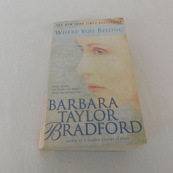 Lot of 3 Barbara Taylor Bradford PB Just Rewards Where You Belong Triumph Katie - Picture 2 of 10